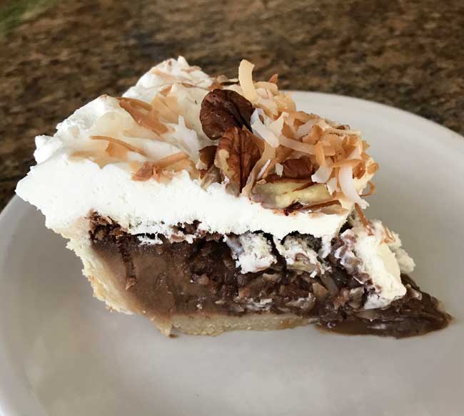 German Chocolate Cream Pie