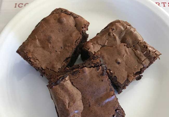Glossy Fudge Brownies