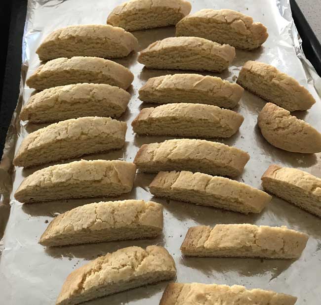 eggnog flavored biscotti