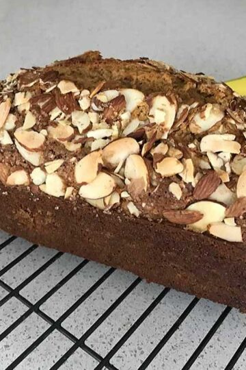 Almond Crunch Brown Butter Banana Bread Recipe