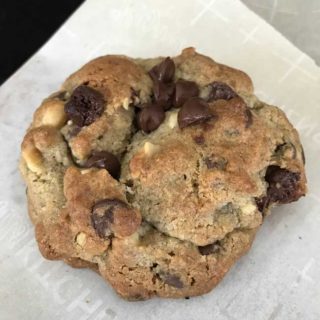 giant walnut rye flour chocolate chip cookies