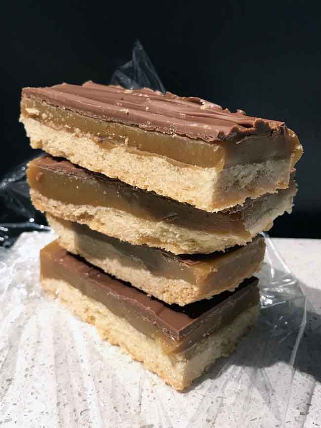 Millionaire Shortbread Bars