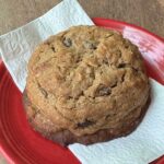 roasted flour giant oatmeal cookie