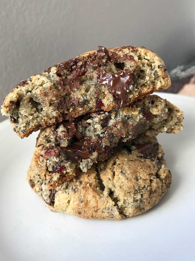 Rye Cranberry Chocolate Chunk