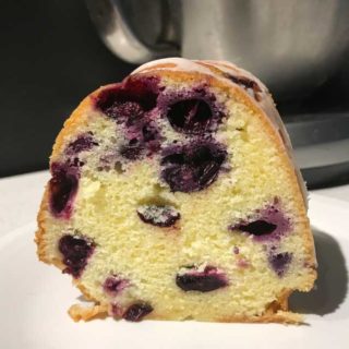 blueberry lime pound cake