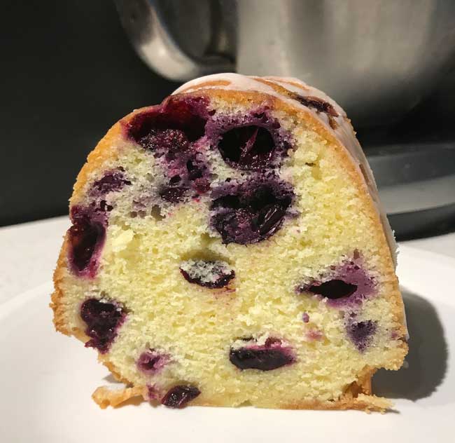 blueberry lime pound cake