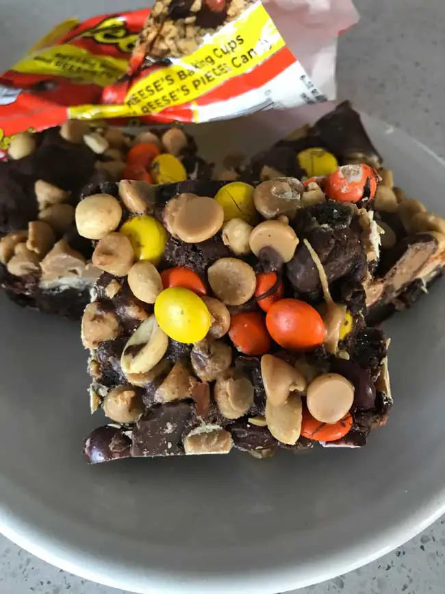 Reese's Baking Cups and Pieces Brownies