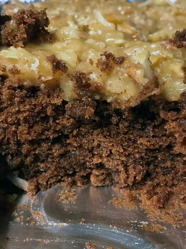 potluck german chocolate cake