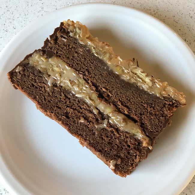 Potluck German Chocolate Cake