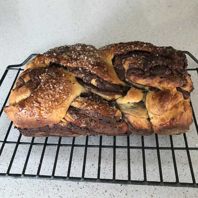 Chocolate Hazelnut Babka