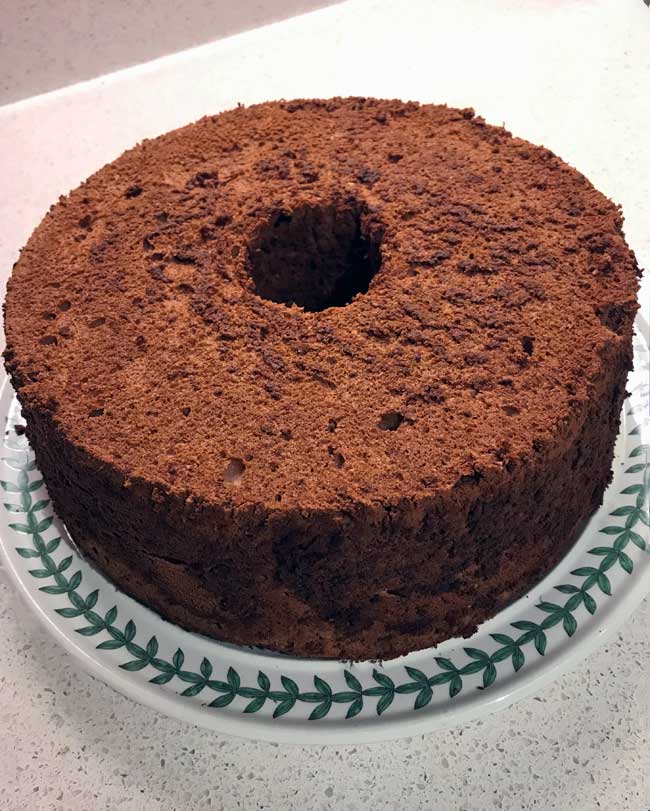 Chocolate Angel Food Cake