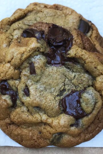 Bon Appetit Chocolate Chip cookies recipe adapted from Chris Morocco's recipe