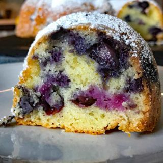 blueberry buttermilk bundt cake