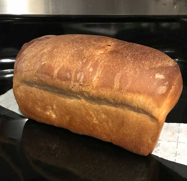 Gold Medal White Bread with a golden brown crust.