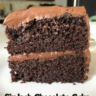 Six Inch Chocolate Cake