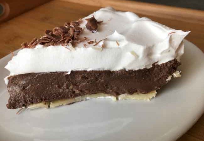 mocha cream pie