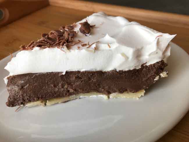 mocha cream pie