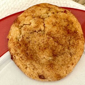 Vegan Snickerdoodles made with date paste.