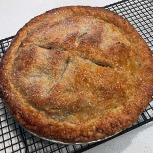 Roasting Pan Apple Pie