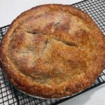 Roasting Pan Apple Pie recipe on Cookie Madness
