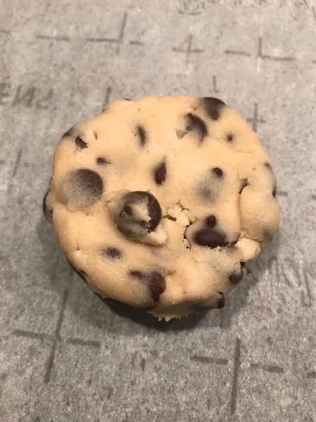cookie dough round