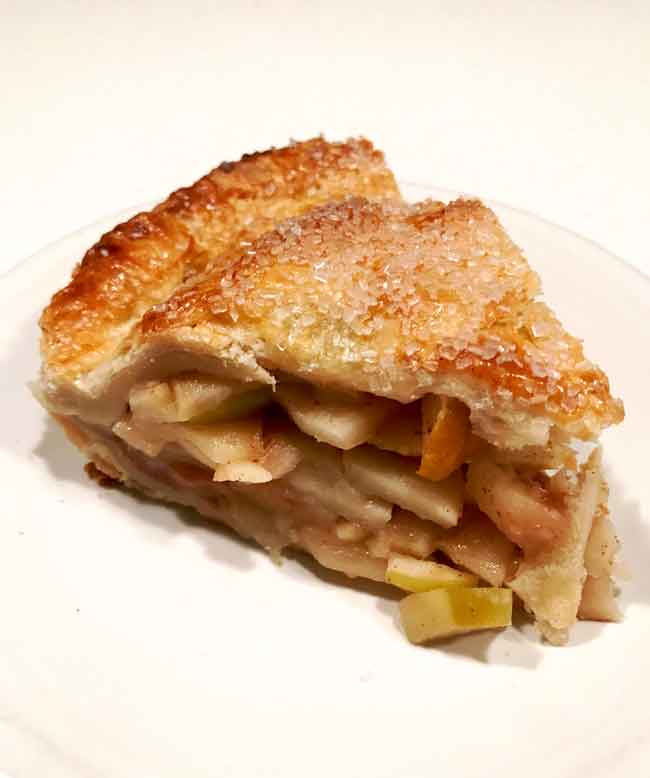 roasting pan apple pie