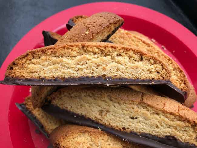 malted milk biscotti