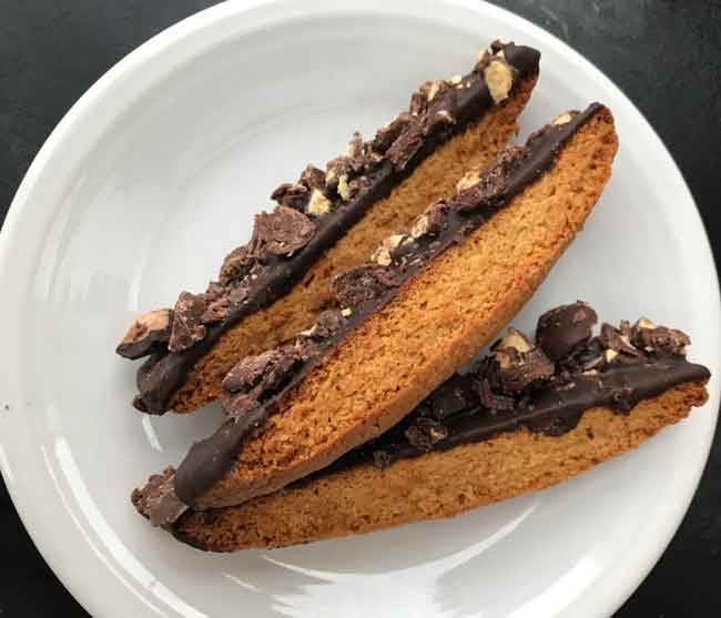 malted milk biscotti