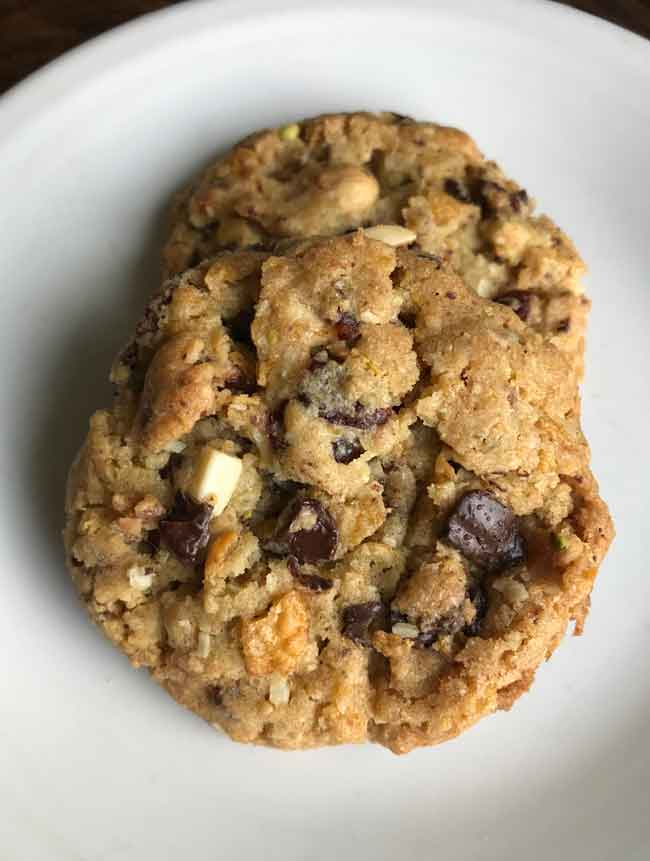 Pistachio Coconut Cookies