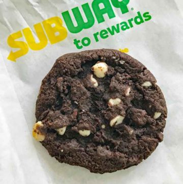 Subway Copycat Cookies