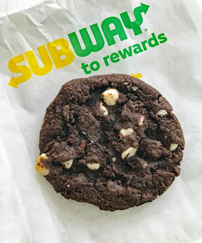 Subway Copycat Cookies