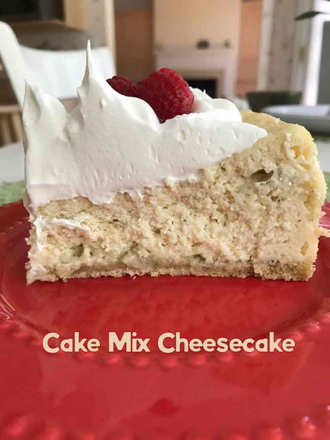 Cake Mix Cheesecake