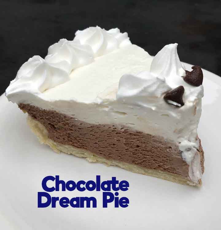 Homemade Chocolate Dream Pie 