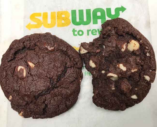 Subway Copycat Cookies