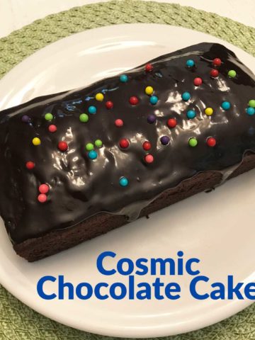 Cosmic Chocolate Cake