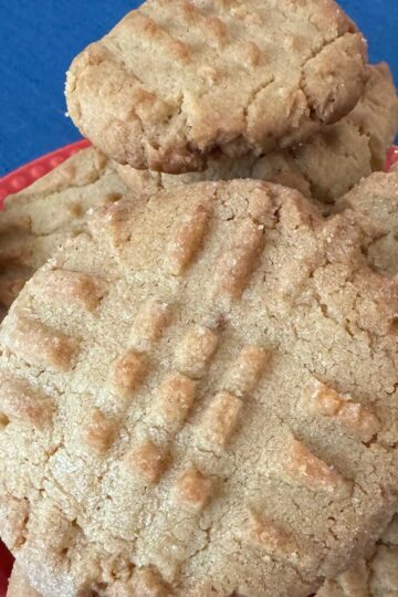 School Lunch PEanut Butter Cookies
