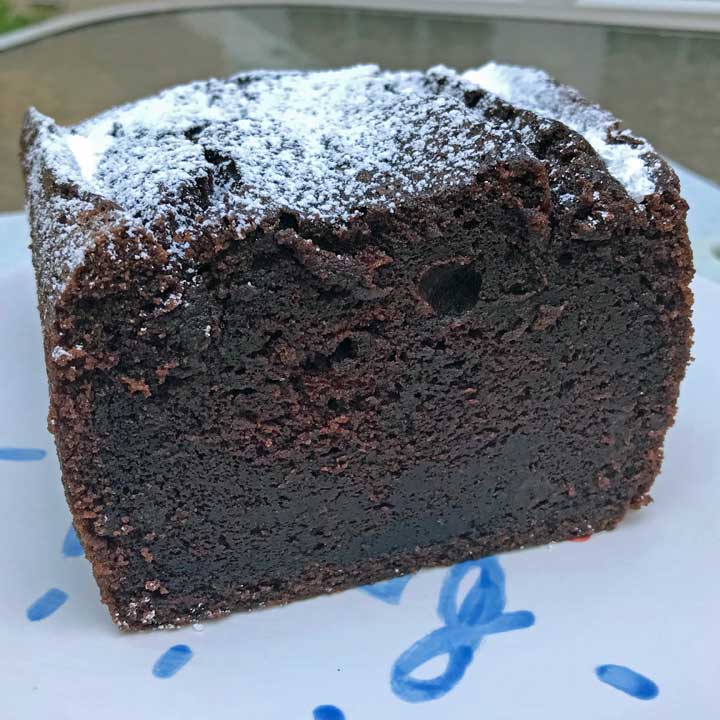 Bourbon Chocolate Loaf Cake