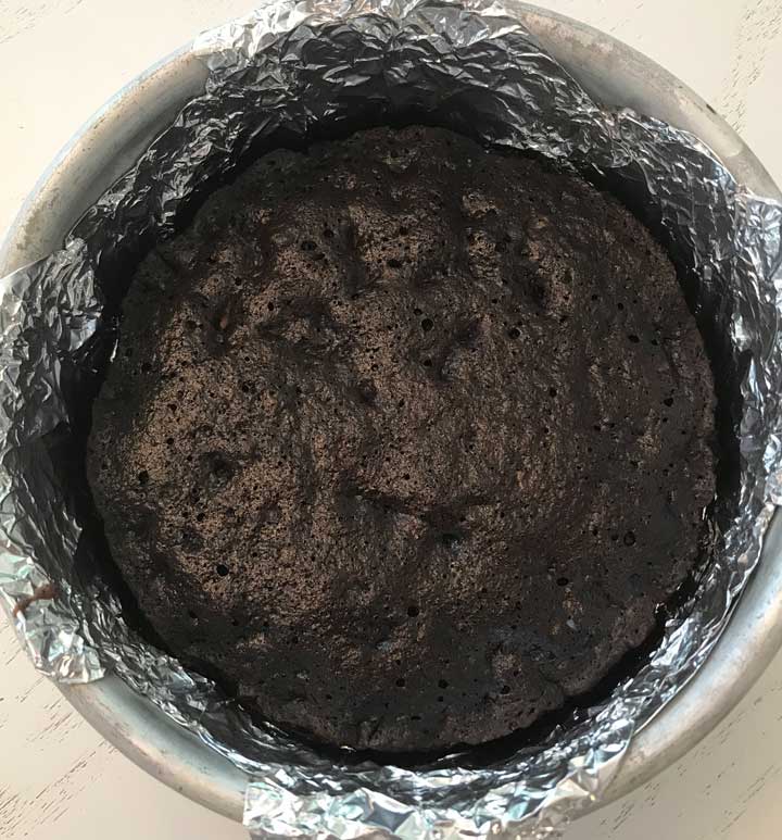 Six Inch Brownie Crust