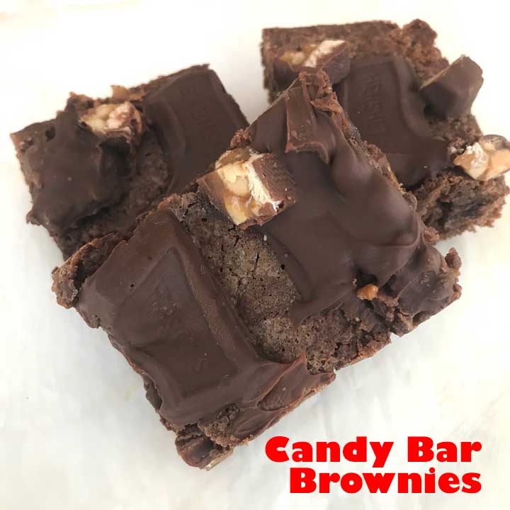 Candy Bar Brownies