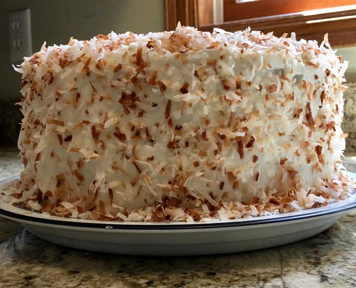 Coca Real Coconut Cake