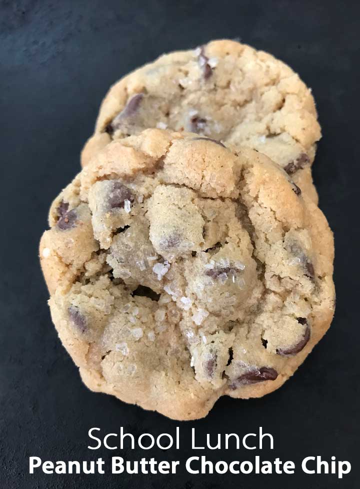 School Lunch Peanut Butter Cookies