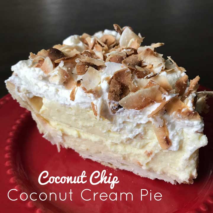 Maple Coconut Chips Coconut Cream Pie