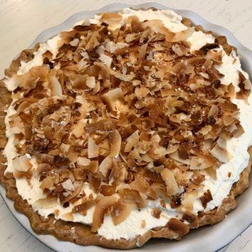 Coconut Chips Coconut Cream Pie