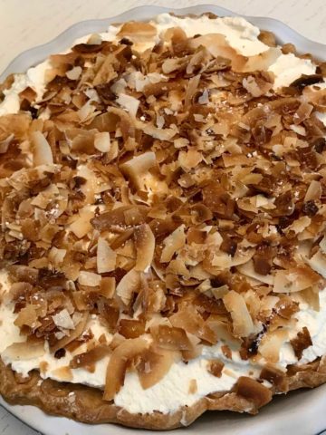 Coconut Chips Coconut Cream Pie