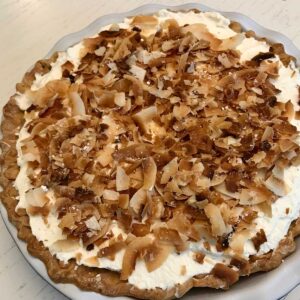 Coconut Chips Coconut Cream Pie