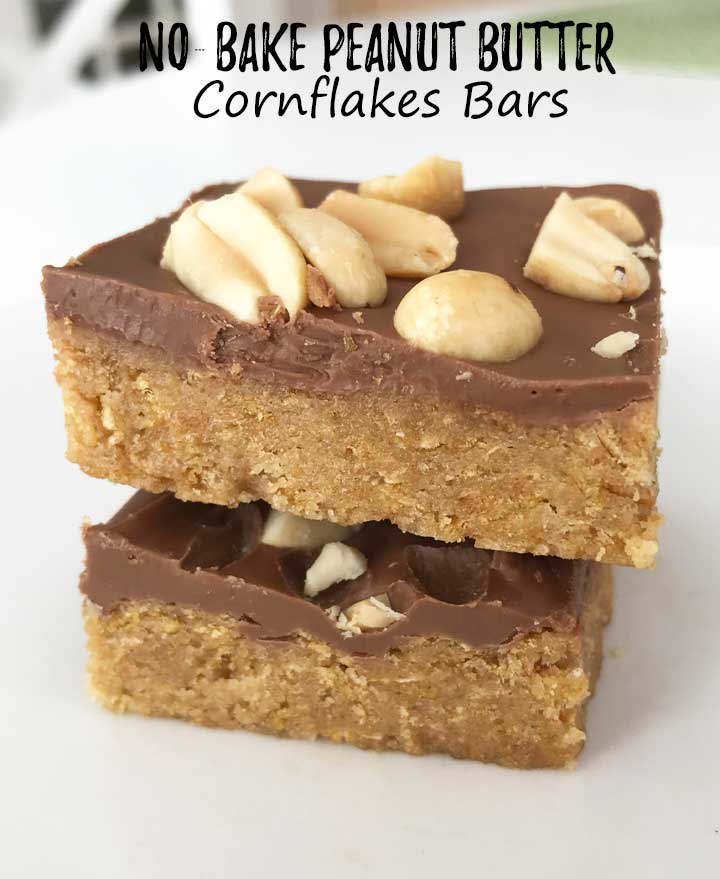 Peanut Butter Cornflakes Bars