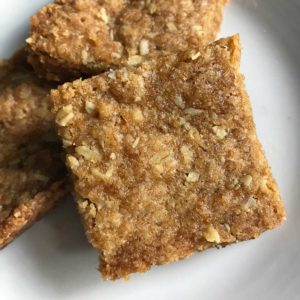 Oatmeal Shortbread Squares
