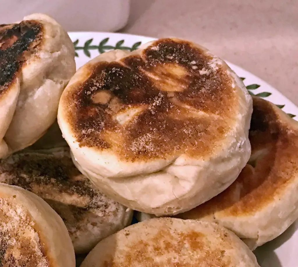 Small Batch Sourdough English Muffins