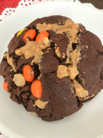 Gluten-Free Chocolate Peanut Butter Everything Cookies
