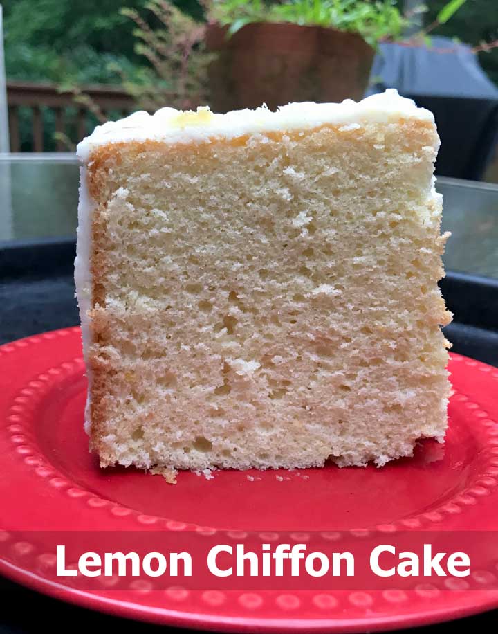 Lemon Chiffon Cake